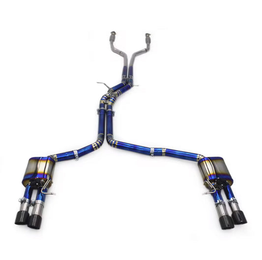 Titanium Exhaust System for Audi S6 / S7 (4.0T V8 | 2013–2018)