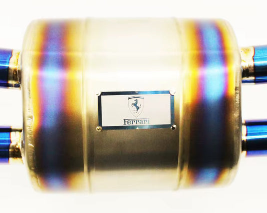 Titanium Exhaust System for Ferrari 488 GTB (2015–2019)