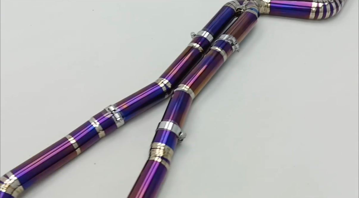 Titanium Exhaust System for Toyota GR Supra A90 (2019–2023)