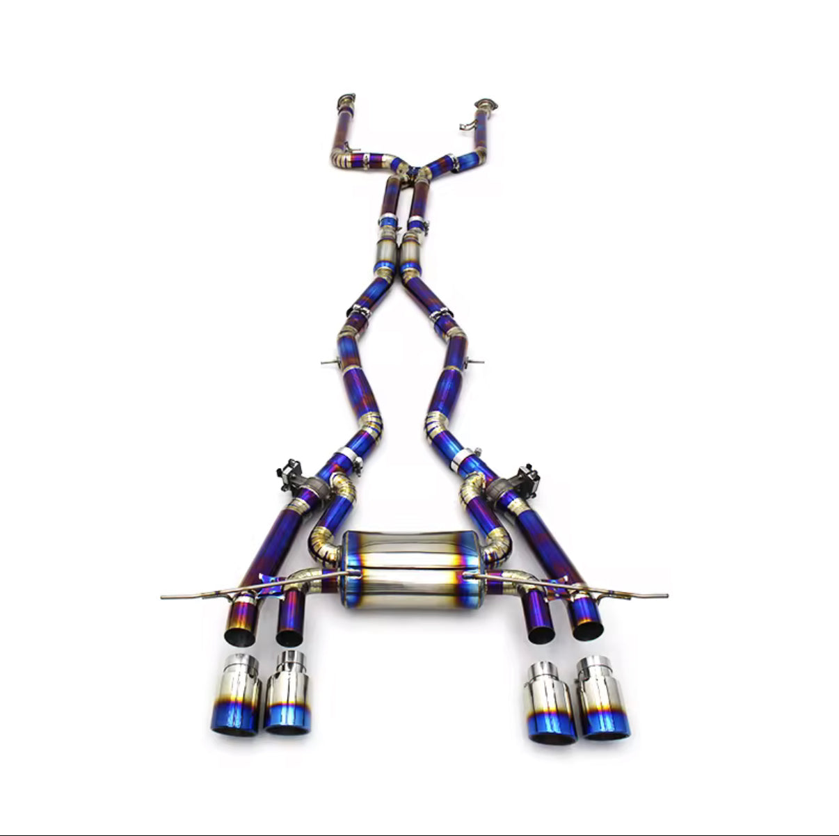 Titanium Exhaust System for BMW M3 / M4 (G80 / G82 | 3.0L Twin-Turbo | 2019–2023)