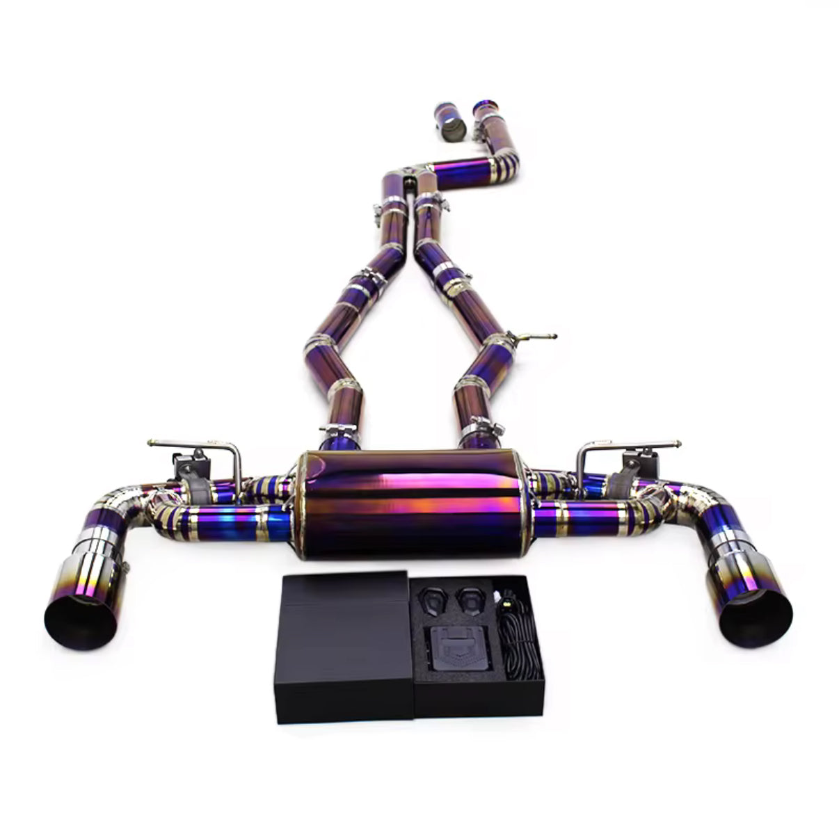 Titanium Exhaust System for Toyota GR Supra A90 (2019–2023)