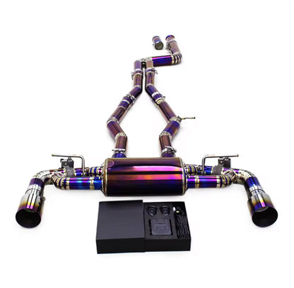 Titanium Exhaust System for Toyota GR Supra A90 (2019–2023)