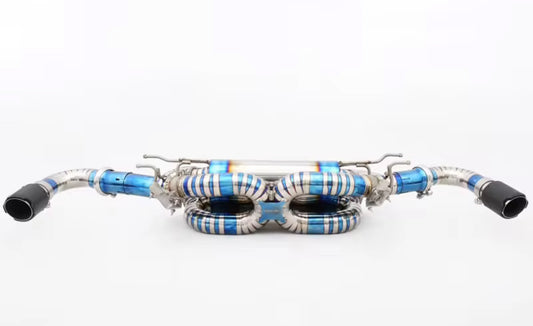 Titanium Exhaust System for 
Aston Martin V8 Vantage