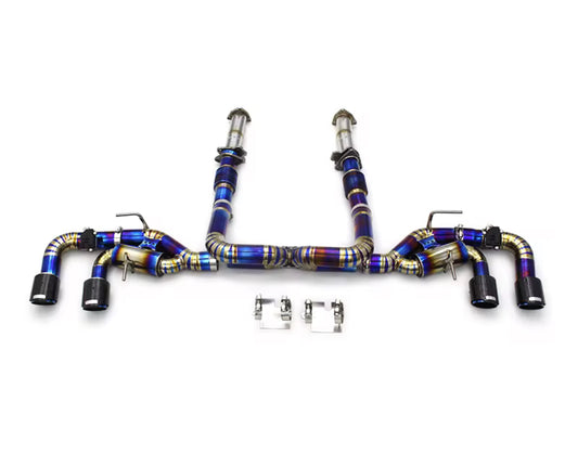 Titanium Valved Exhaust + Downpipes for Corvette Stingray Z51 (C8)