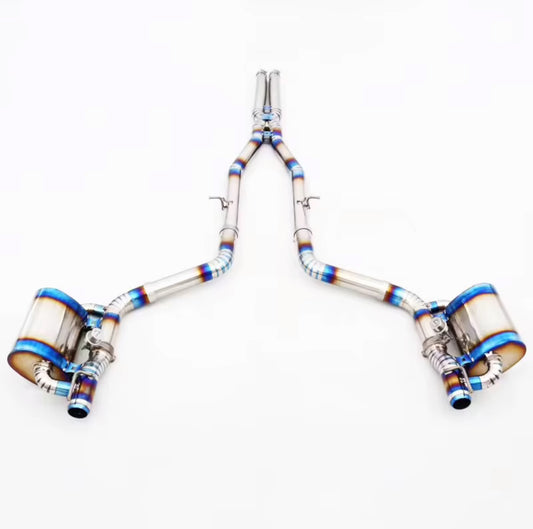 Titanium Exhaust System for Dodge Challenger SRT Hellcat 2015-2023