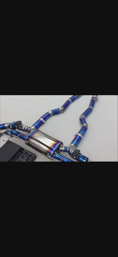 Titanium Exhaust System for BMW 550i G30 (N63 | 2017–2022)