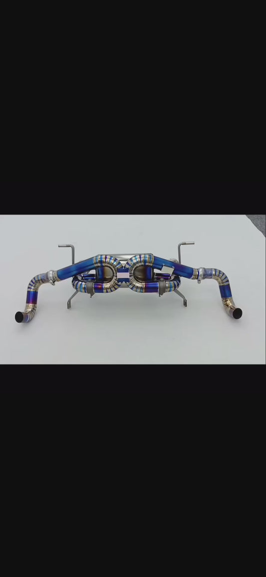 Titanium Exhaust for Audi R8 (2020-2023)