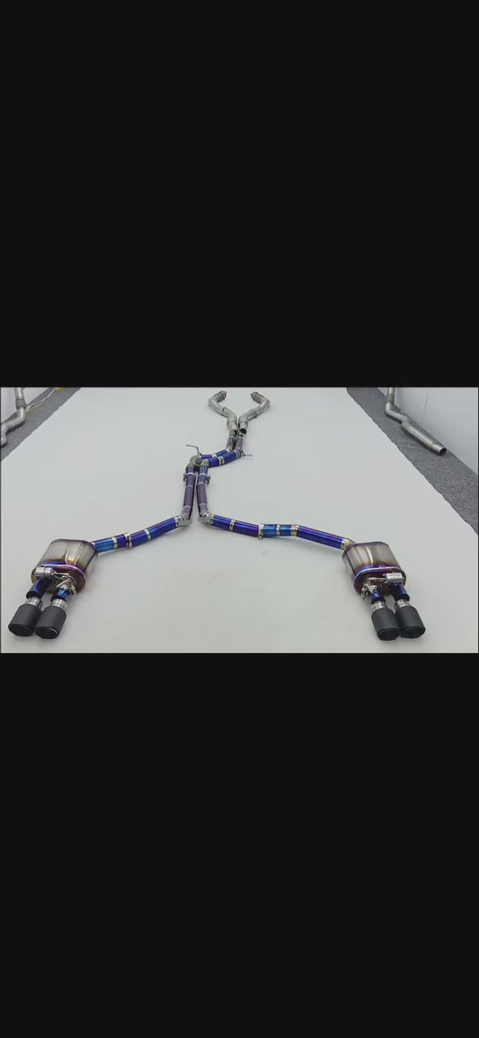 Titanium Exhaust System for Audi S6 / S7 (4.0T V8 | 2013–2018)