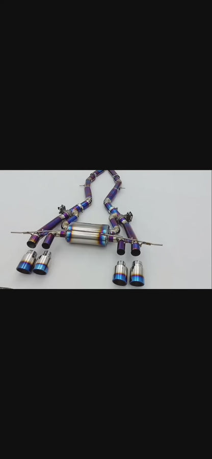 Titanium Exhaust System for BMW M3 / M4 (G80 / G82 | 3.0L Twin-Turbo | 2019–2023)