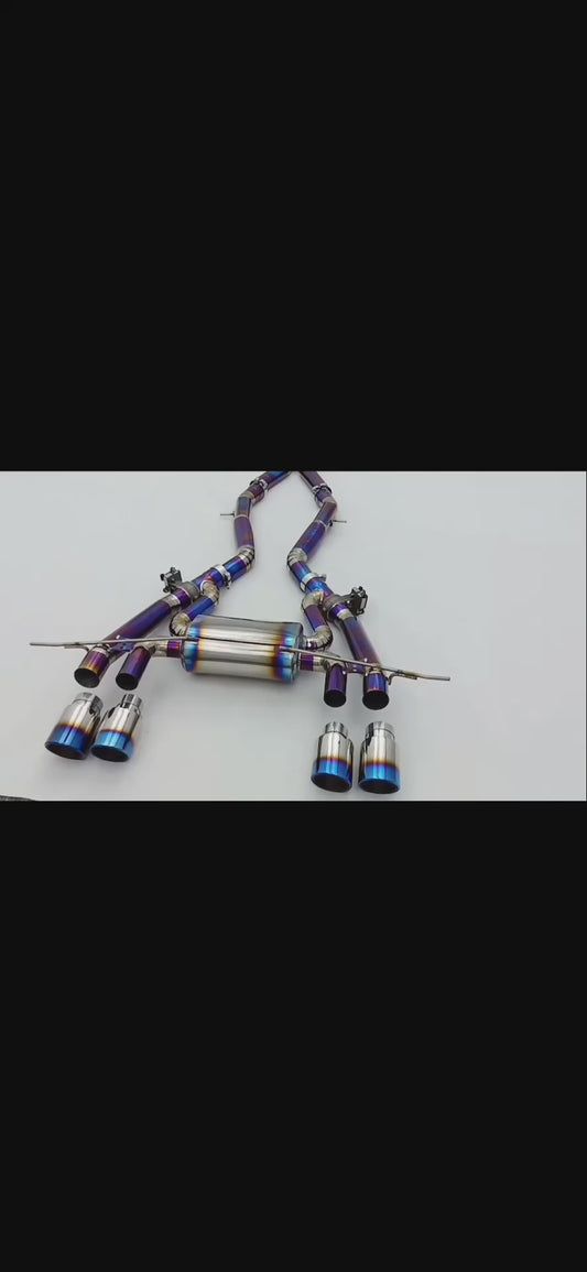 Titanium Exhaust System for BMW M3 / M4 (G80 / G82 | 3.0L Twin-Turbo | 2019–2023)